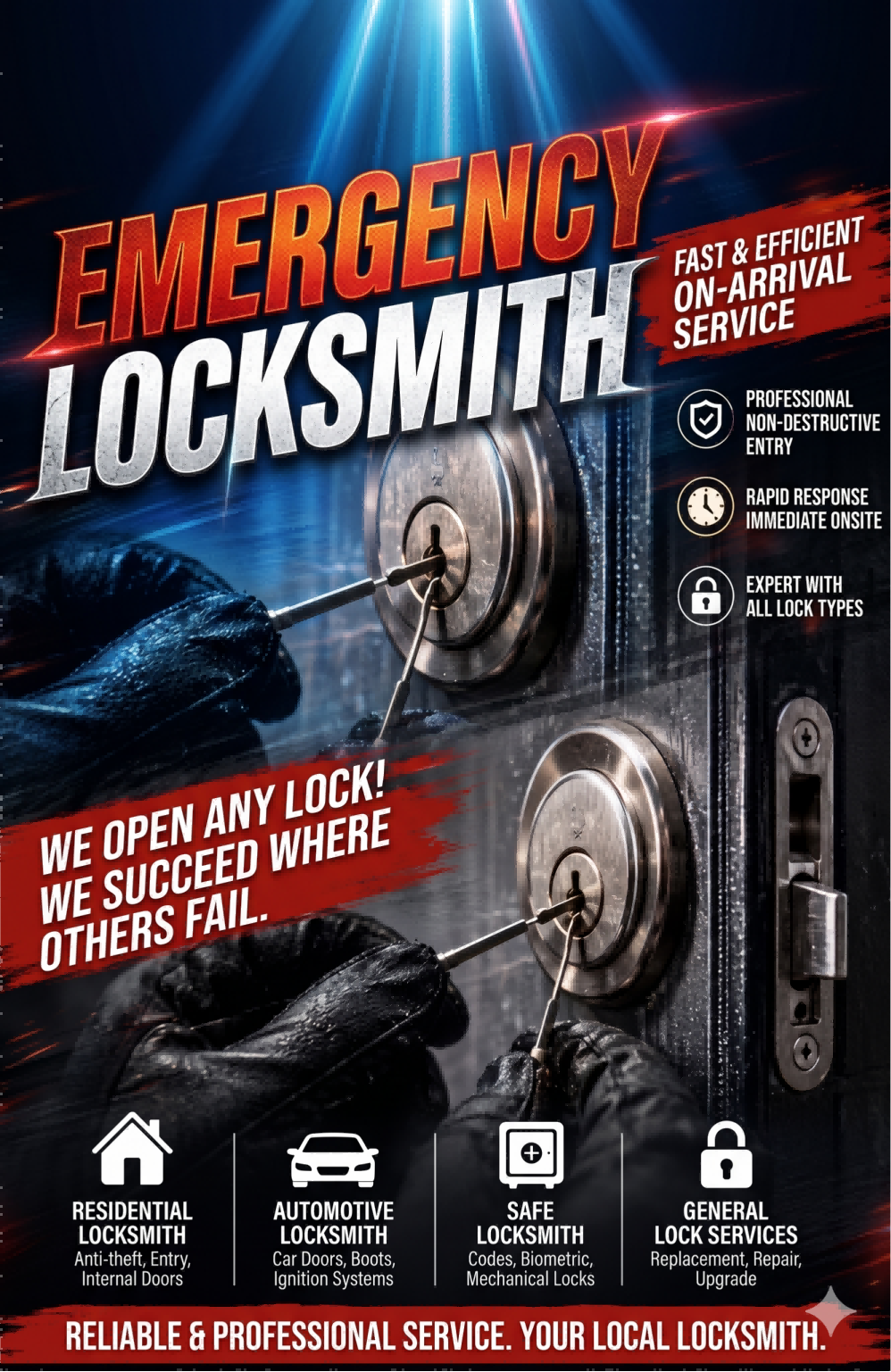 Emergency Unlocking Service