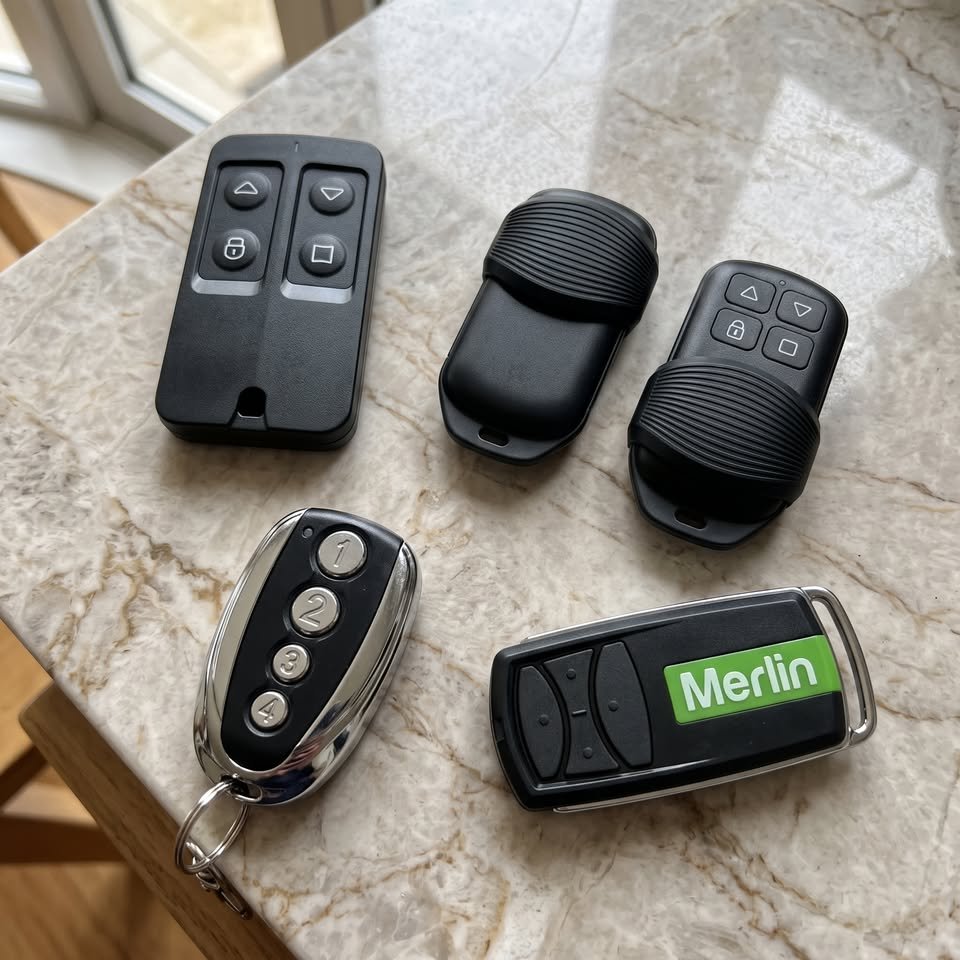 Replacement garage door and sliding gate remotes including a Merlin remote – AutoKey Auckland
